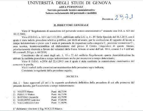 Concorso Ateneo