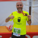 Luca con la medaglia della DJ Ten